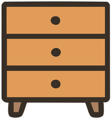 chest of drawers