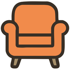 sofa icon vector illustration