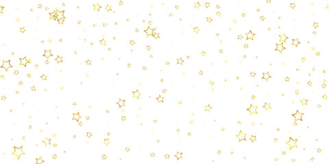 Christmas stars vector overlay.