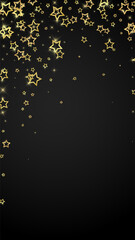 Christmas stars vector overlay.