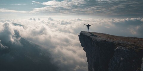 Embracing Freedom at the Cliff's Edge