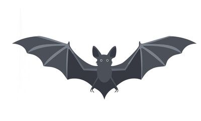 Fototapeta premium Playful Halloween Bat Vector Art