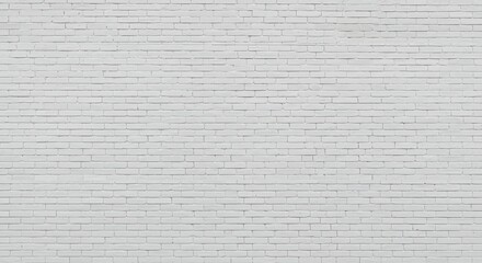 White Brick Wall Texture Background for Design and Architecture