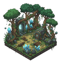 Fototapeta premium magical forest