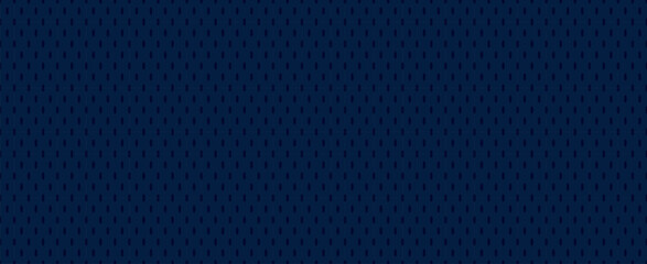 Navy Blue Hockey Jersey Mesh Texture Seamless Vector Pattern. Sports Background. Athletic Mesh Fabric Close-Up. Breathable and Moisture Wicking Sportswear Textile.