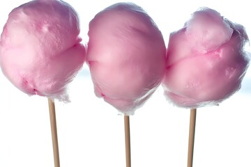 pink lollipop isolated on white background