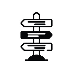 Pointers Icon vector stock illustration