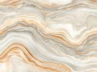 Elegant beige and grey marble texture background, wavy pattern for interior design