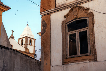 Jewish quarter of the beautiful village of Castelo de Vide in the Alentejo region of Portugal.