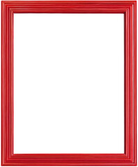 red color wooden photo frame background 
