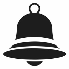 vector illustration of a bell