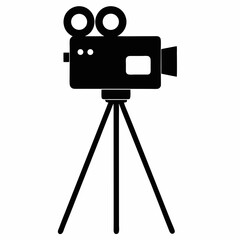Obraz premium movie camera icon