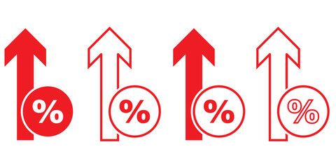 Cost reduction icon linear logo mark in black and white