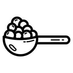 Popping Boba Lineart