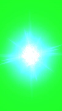 Aura Chakras And Healing Energy on green screen vertical video