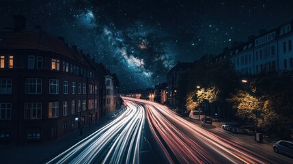 Fototapeta premium Cityscape Nightscape