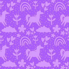 Christmas animals seamless horse pattern for wrapping paper and fabrics