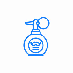 perfume bottle icon sign vector