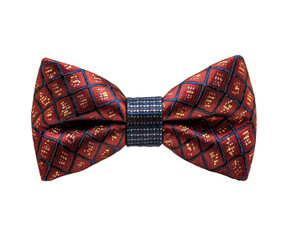 Elegant bow tie design fashion event accessories isolated on transparent background