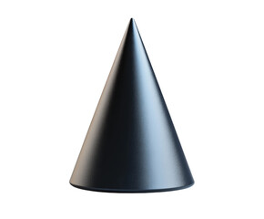 Creating cone shapes in digital design graphic modern isolated on transparent background
