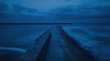 Twilight Breakwater