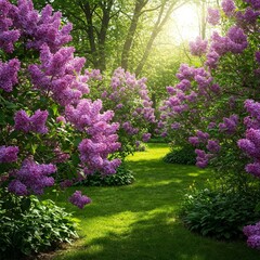 pink flowers in the garden