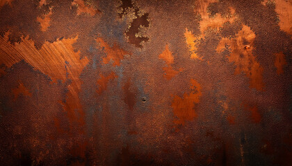 old grunge copper bronze rusty texture background distressed cracked patina