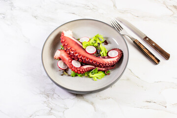Octopus salad