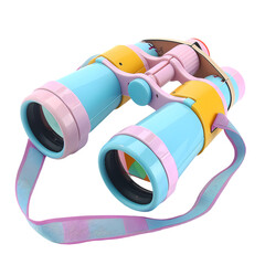 Adorable Pastel Binoculars Perfect for Kids Adventures Cut Out Transparent Png