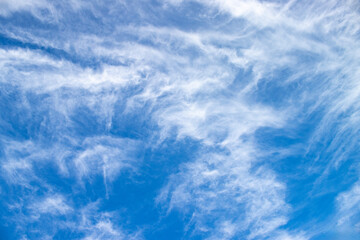blue sky with clouds