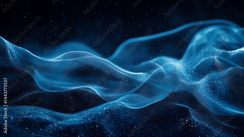 Wall mural transitions black digital abstract layer designed to enhance motion sequencing in high end campaign 