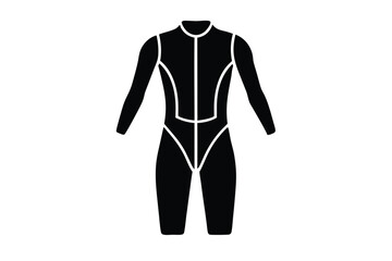 Naklejka premium wetsuit vector icon