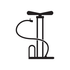 manual bicycle pump icon