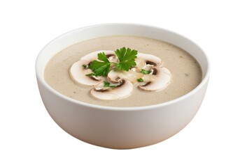 Creamy mushroom soup recipe delicious gourmet food photography