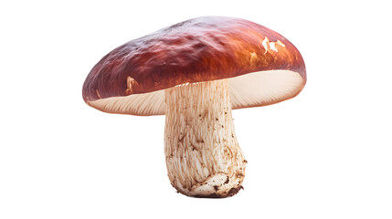 reishi mushroom isolated on white or transparent png
