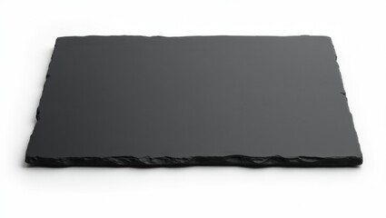Rectangular dark gray slate serving board