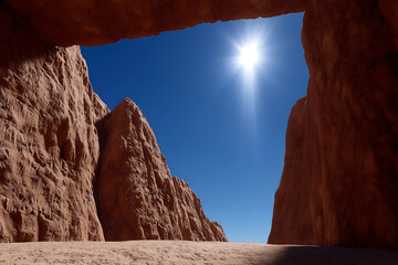 canyon light shadow contrast