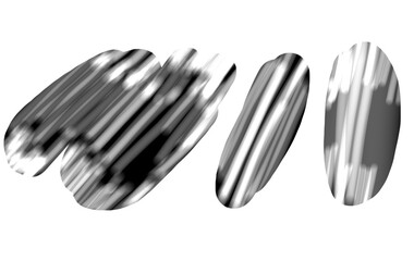 Brush for black shading, transparent background PNG, ideal for digital illustrations, providing texture, contrast, and adding dramatic effects.