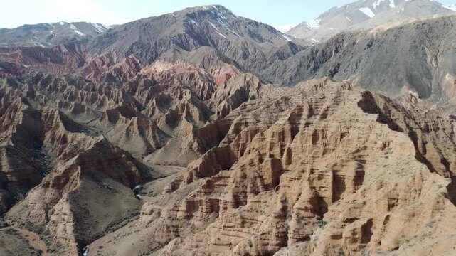 beautiful red mountains martian view with mountains and sky in the background iol castles
