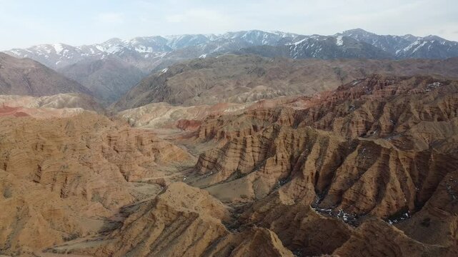 beautiful red mountains martian view with mountains and sky in the background iol castles