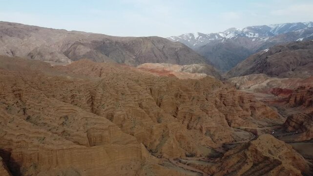 beautiful red mountains martian view with mountains and sky in the background iol castles