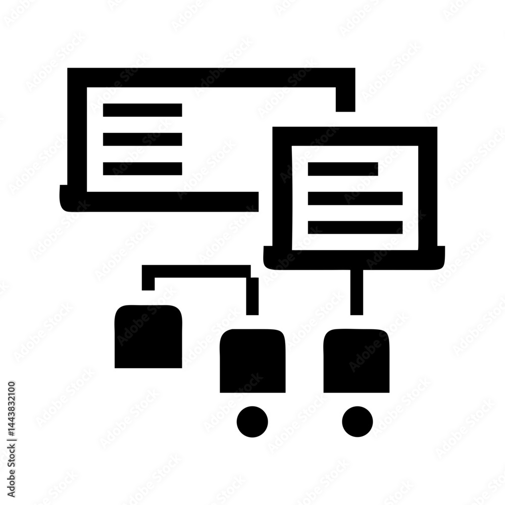 Poster understand data flow diagram dfd system analysis process flow chart information architecture