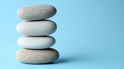 Finding Inner Peace: A Balanced Stone Still Life