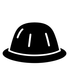 Vector Jelly Icon on a Plate