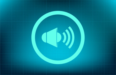 Vector illustration on a blue checkered background.