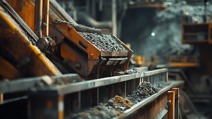 Coal Processing in Industrial Facility