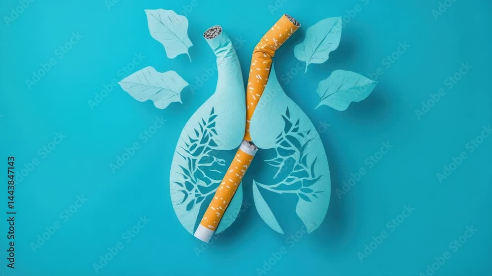 Poster a pair of scissors sitting on a blue surface, ready for use