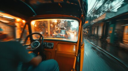 Urban transport ride