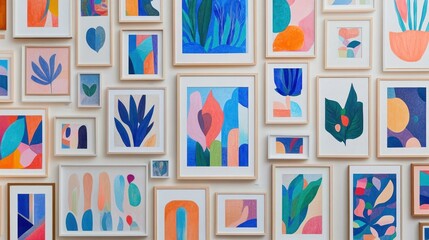 Gallery wall art prints, home decor