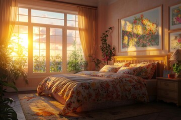 Comfortable bedroom